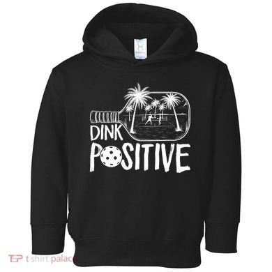 Dink Positive Tropical Pickleball Toddler Hoodie