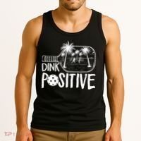Dink Positive Tropical Pickleball Tank Top thumb 3