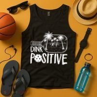 Dink Positive Tropical Pickleball Tank Top thumb 4