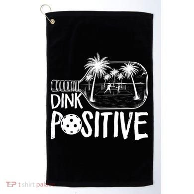 Dink Positive Tropical Pickleball Golf Towel