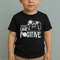 Dink Positive Tropical Pickleball Toddler T-Shirt thumb 2