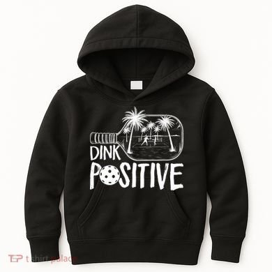 Dink Positive Tropical Pickleball Kids Hoodie