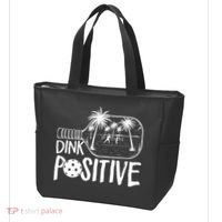 Dink Positive Tropical Pickleball Tote Bag thumb 3
