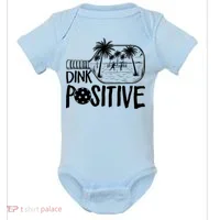 Dink Positive Tropical Pickleball Baby Bodysuit thumb 0