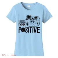Dink Positive Tropical Pickleball Women's T-Shirt thumb 0