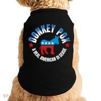 Donkey Pox The Disease Destroying America A Real American Disease Doggie Tank thumb 0