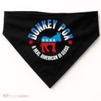 Donkey Pox The Disease Destroying America A Real American Disease USA-Made Doggie Bandana thumb 0