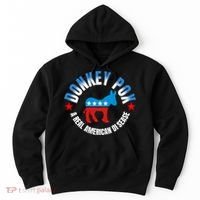 Donkey Pox The Disease Destroying America A Real American Disease Hoodie thumb 0