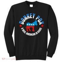 Donkey Pox The Disease Destroying America A Real American Disease Sweatshirt thumb 0