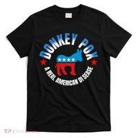 Donkey Pox The Disease Destroying America A Real American Disease T-Shirt thumb 0