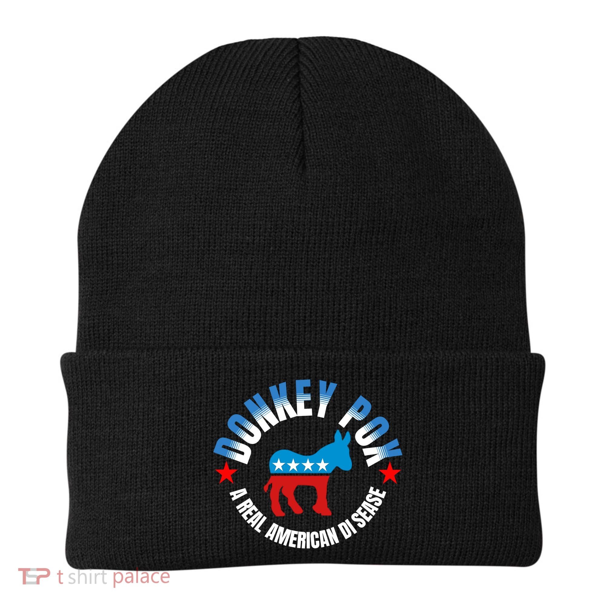 Donkey Pox The Disease Destroying America A Real American Disease Beanie