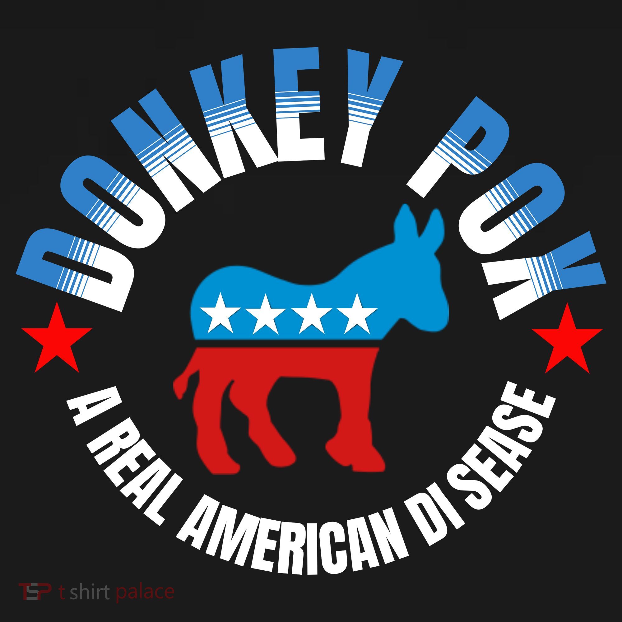 Donkey Pox The Disease Destroying America A Real American Disease Women's Tank Top