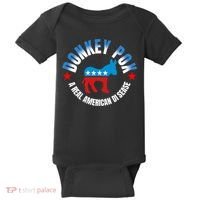 Donkey Pox The Disease Destroying America A Real American Disease Baby Bodysuit thumb 0