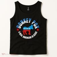 Donkey Pox The Disease Destroying America A Real American Disease Tank Top thumb 2