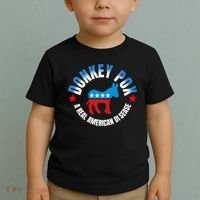 Donkey Pox The Disease Destroying America A Real American Disease Toddler T-Shirt thumb 2