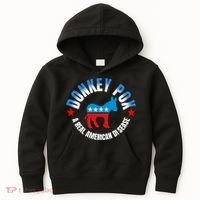 Donkey Pox The Disease Destroying America A Real American Disease Kids Hoodie thumb 0