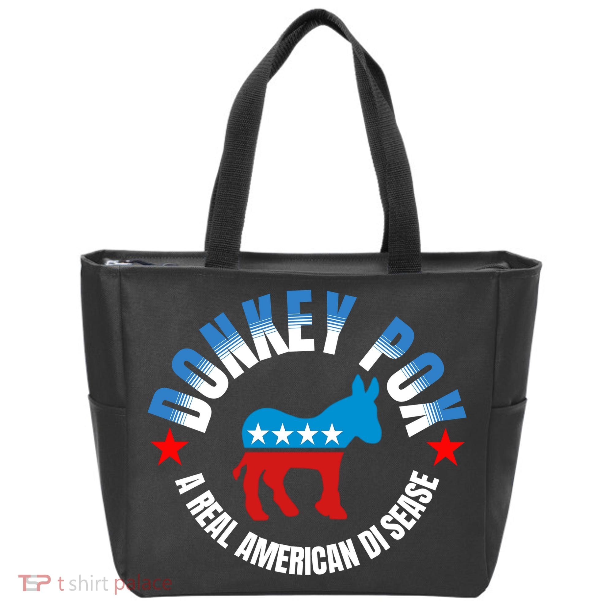 Donkey Pox The Disease Destroying America A Real American Disease Tote Bag