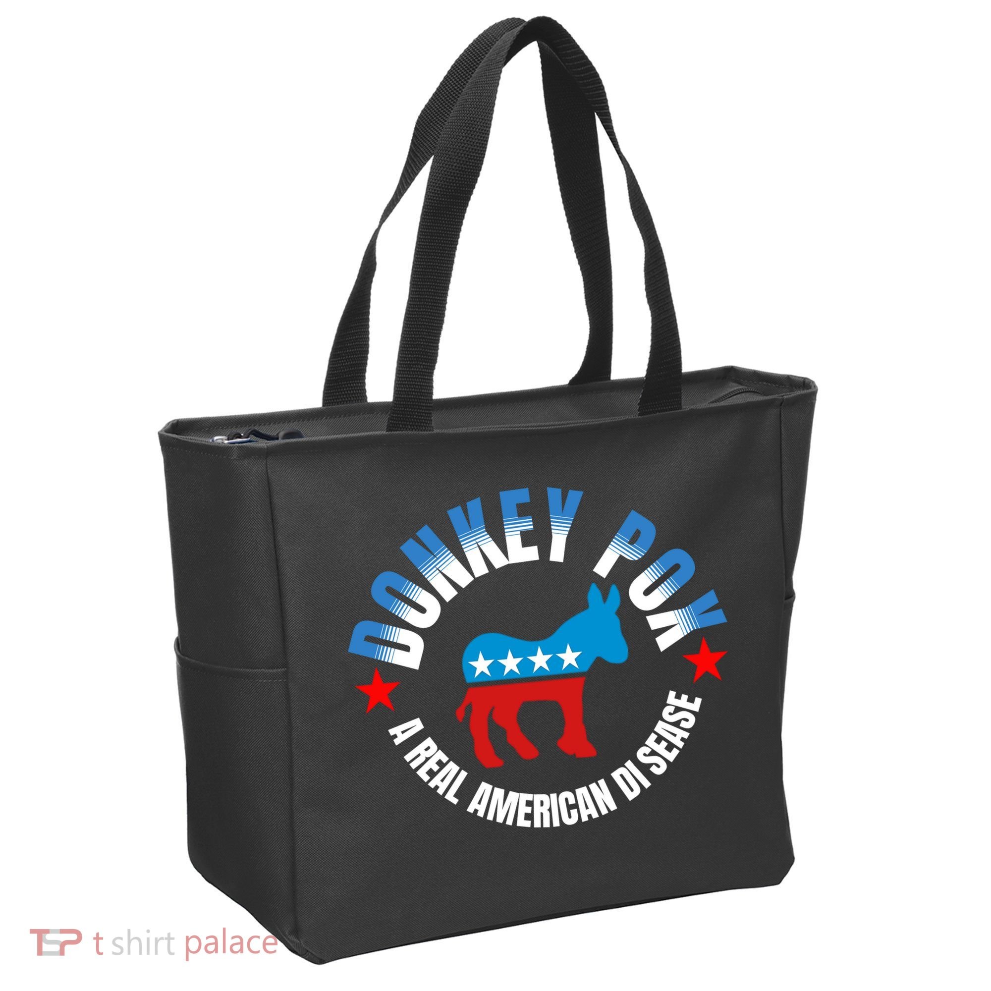 Donkey Pox The Disease Destroying America A Real American Disease Tote Bag