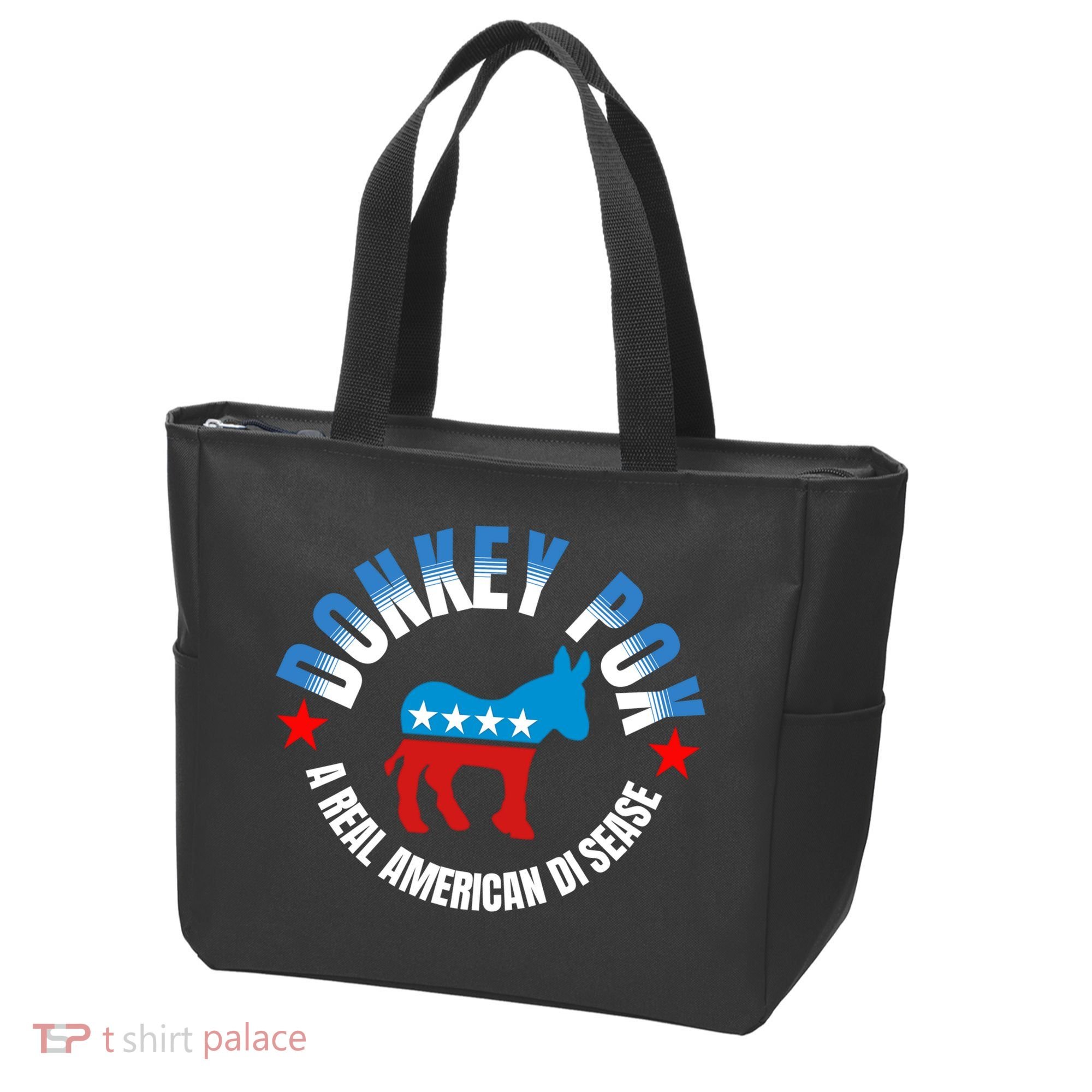 Donkey Pox The Disease Destroying America A Real American Disease Tote Bag