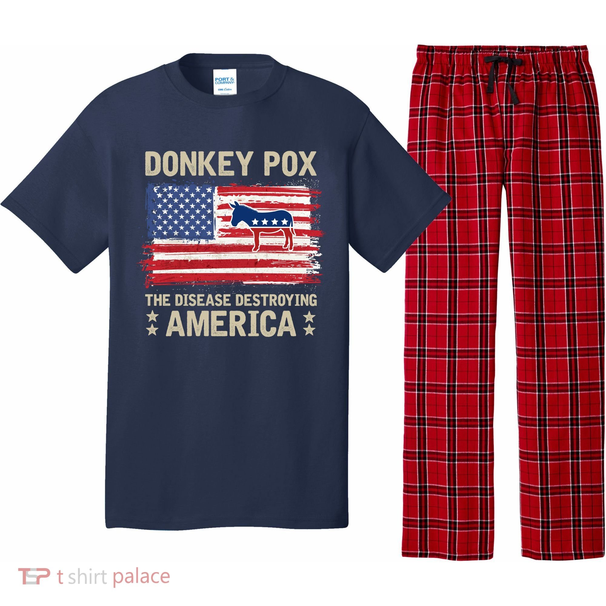 Donkey Pox Pajama Set