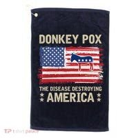 Donkey Pox Golf Towel thumb 0