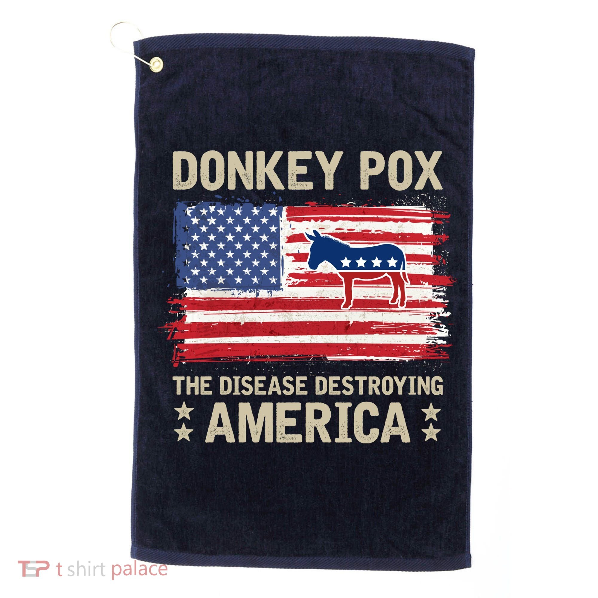 Donkey Pox Golf Towel