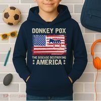 Donkey Pox Kids Hoodie thumb 2