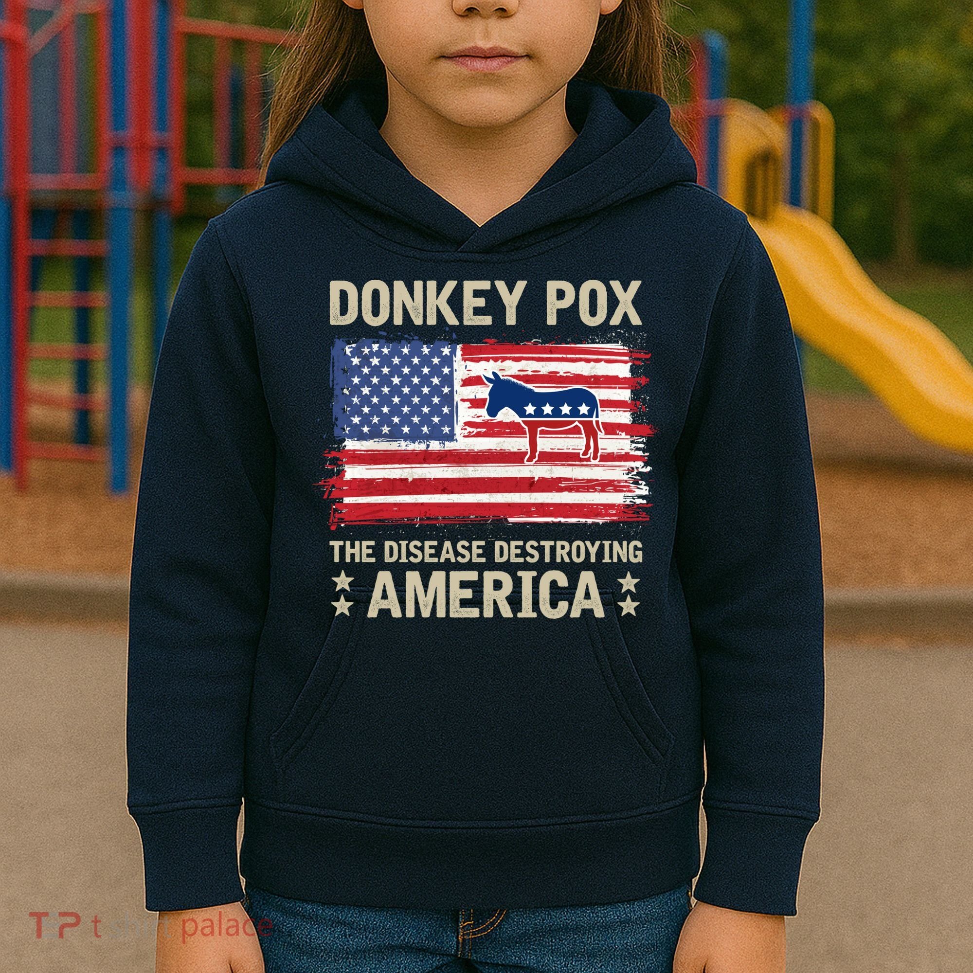 Donkey Pox Kids Hoodie