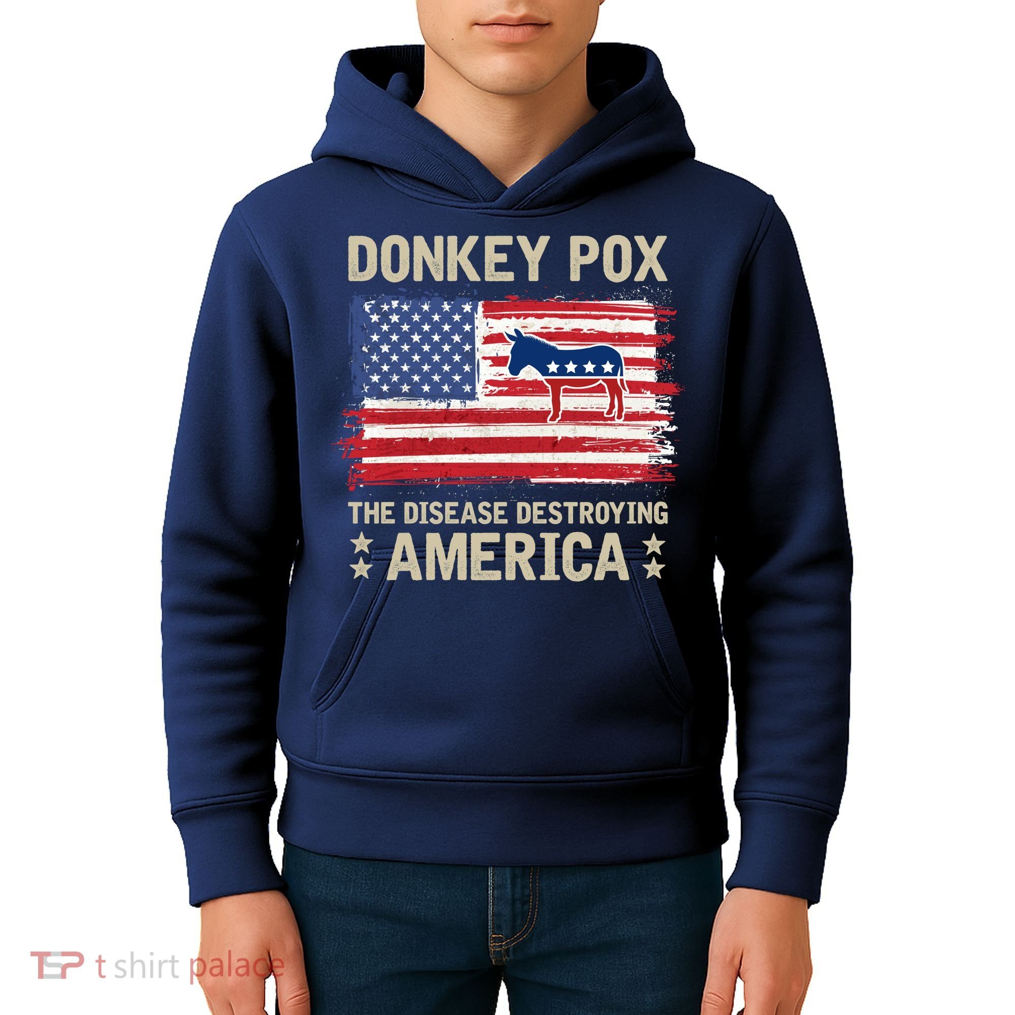 Donkey Pox Kids Hoodie