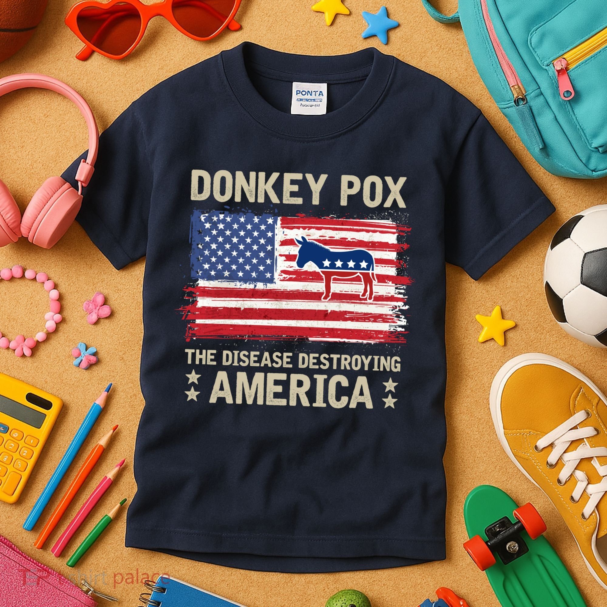Donkey Pox Kids T-Shirt