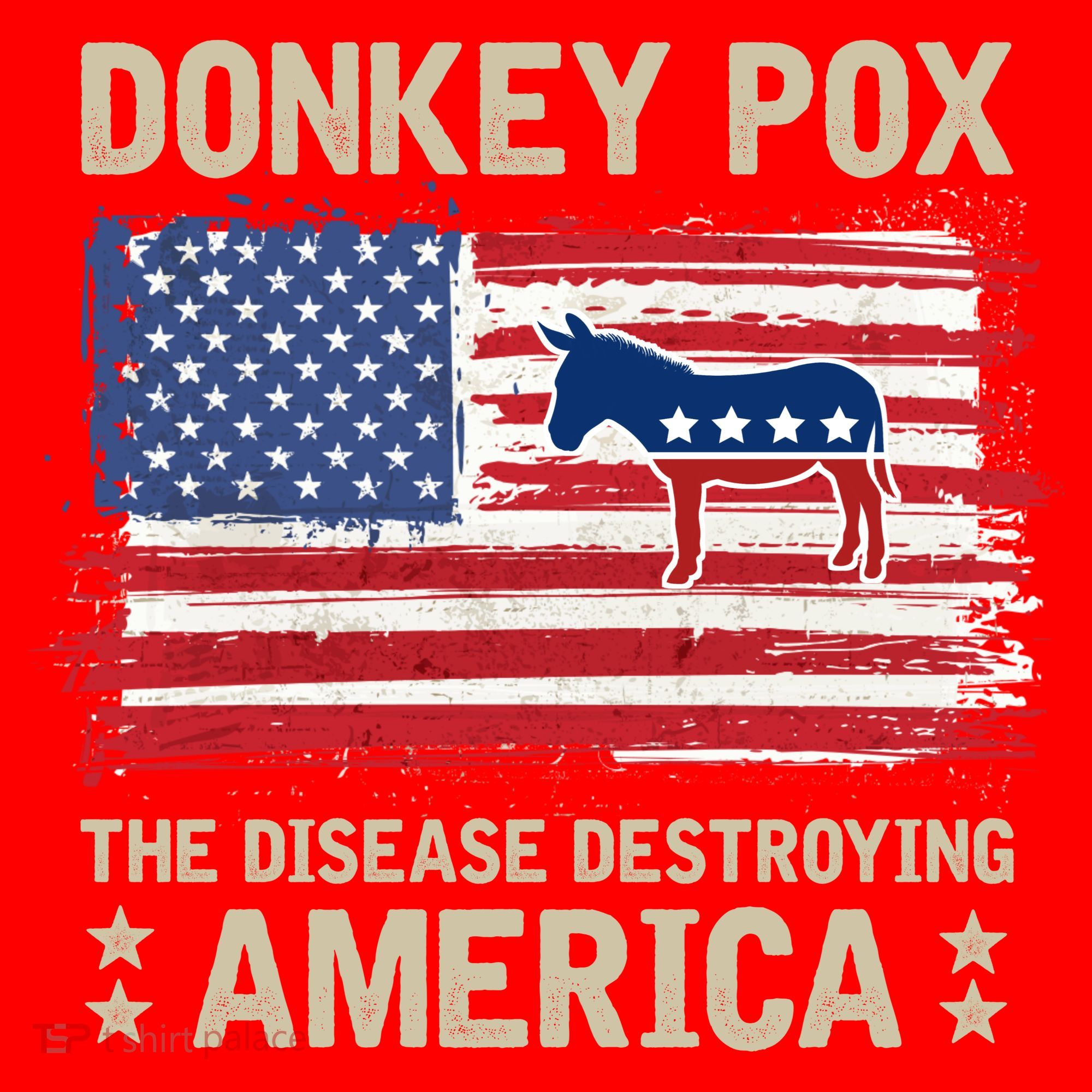 Donkey Pox Santa Hat