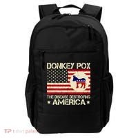 Donkey Pox The Disease Destroying America Funny Anti Biden Backpack thumb 0