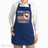 Donkey Pox The Disease Destroying America Funny Anti Biden Apron thumb 2