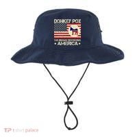 Donkey Pox The Disease Destroying America Funny Anti Biden Bucket Hat thumb 0