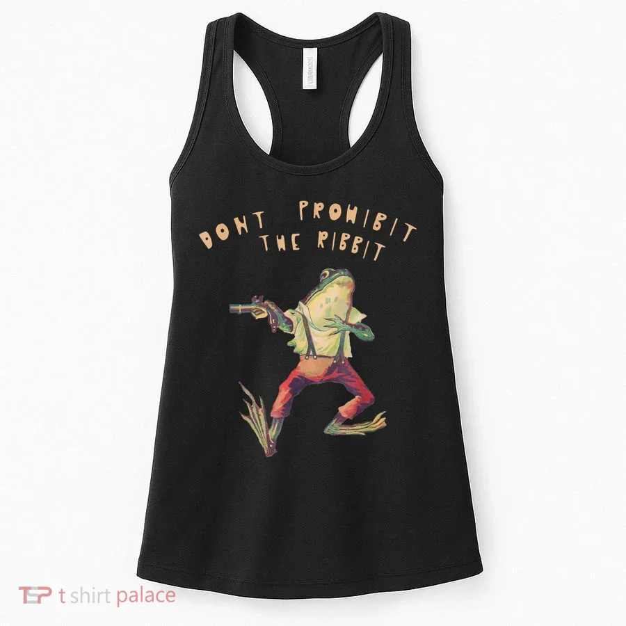 Don't Prohibit The Ribbit Frog Women's Tank Top