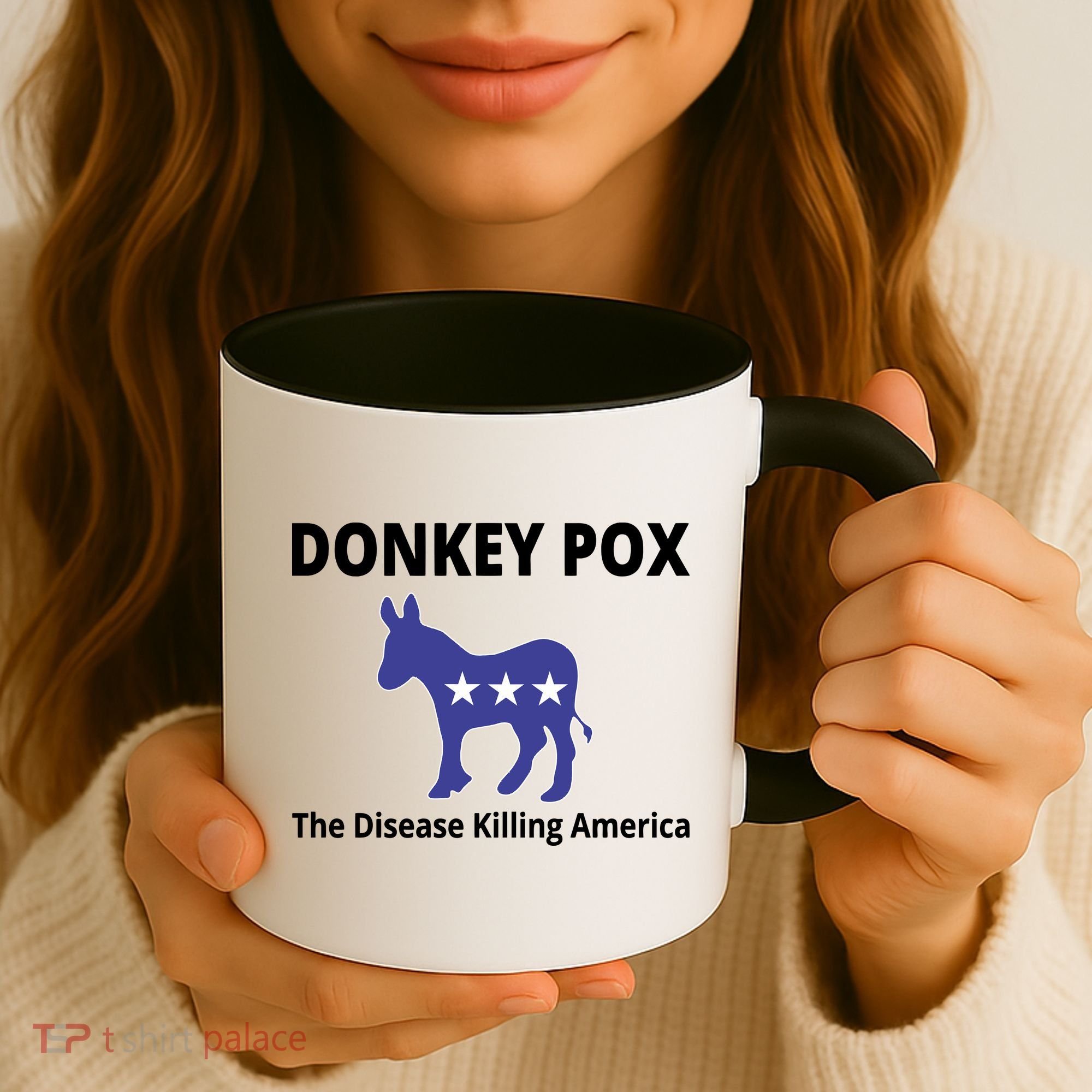 Donkey Pox The Disease Killing America Coffee Mug