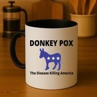 Donkey Pox The Disease Killing America Coffee Mug thumb 4