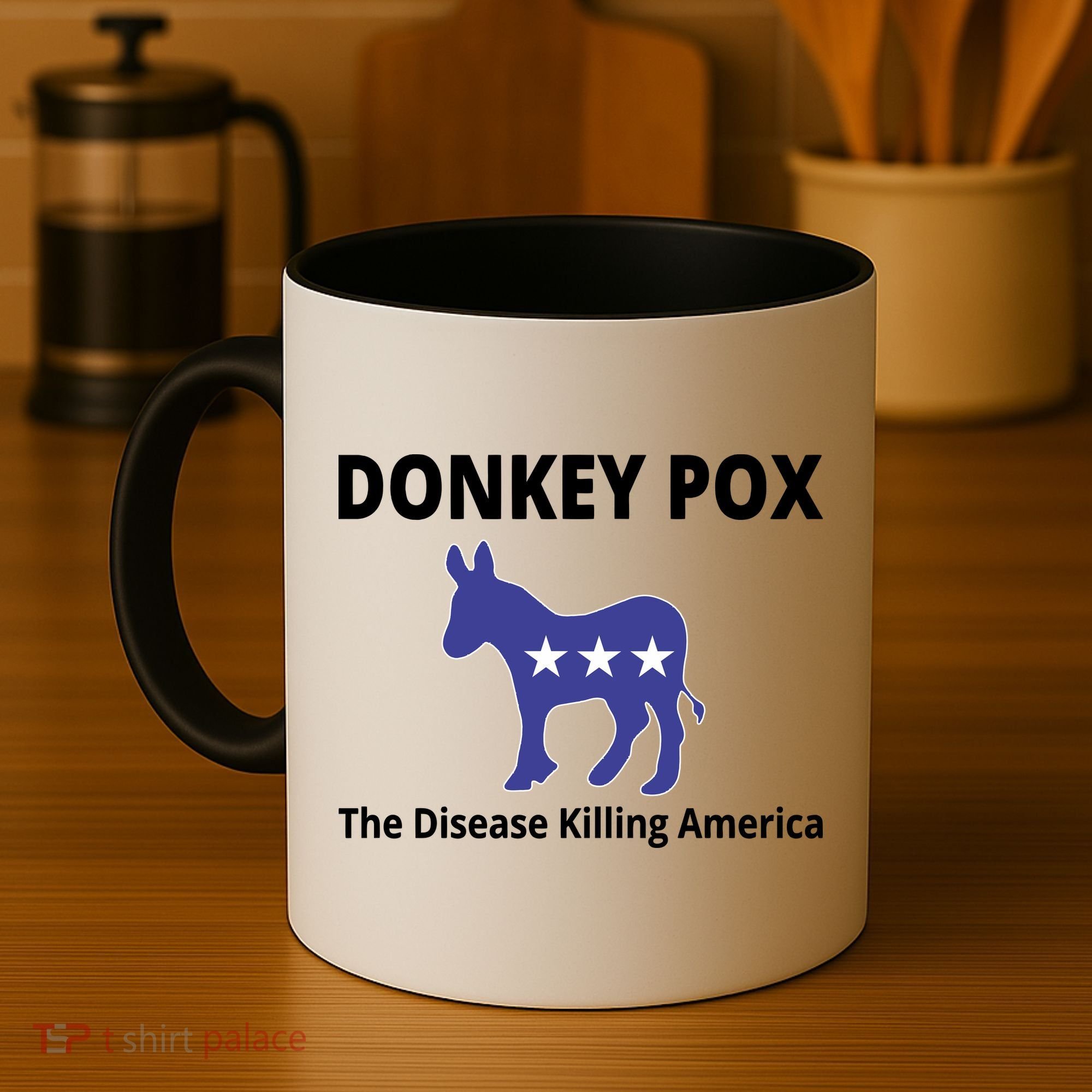 Donkey Pox The Disease Killing America Coffee Mug