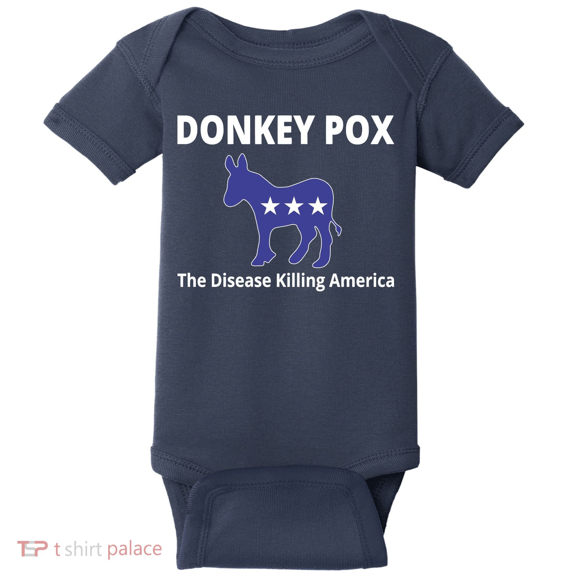 Donkey Pox The Disease Killing America Baby Bodysuit