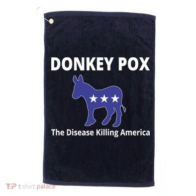 Donkey Pox The Disease Killing America Golf Towel