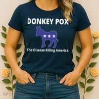 Donkey Pox The Disease Killing America Women's T-Shirt thumb 2