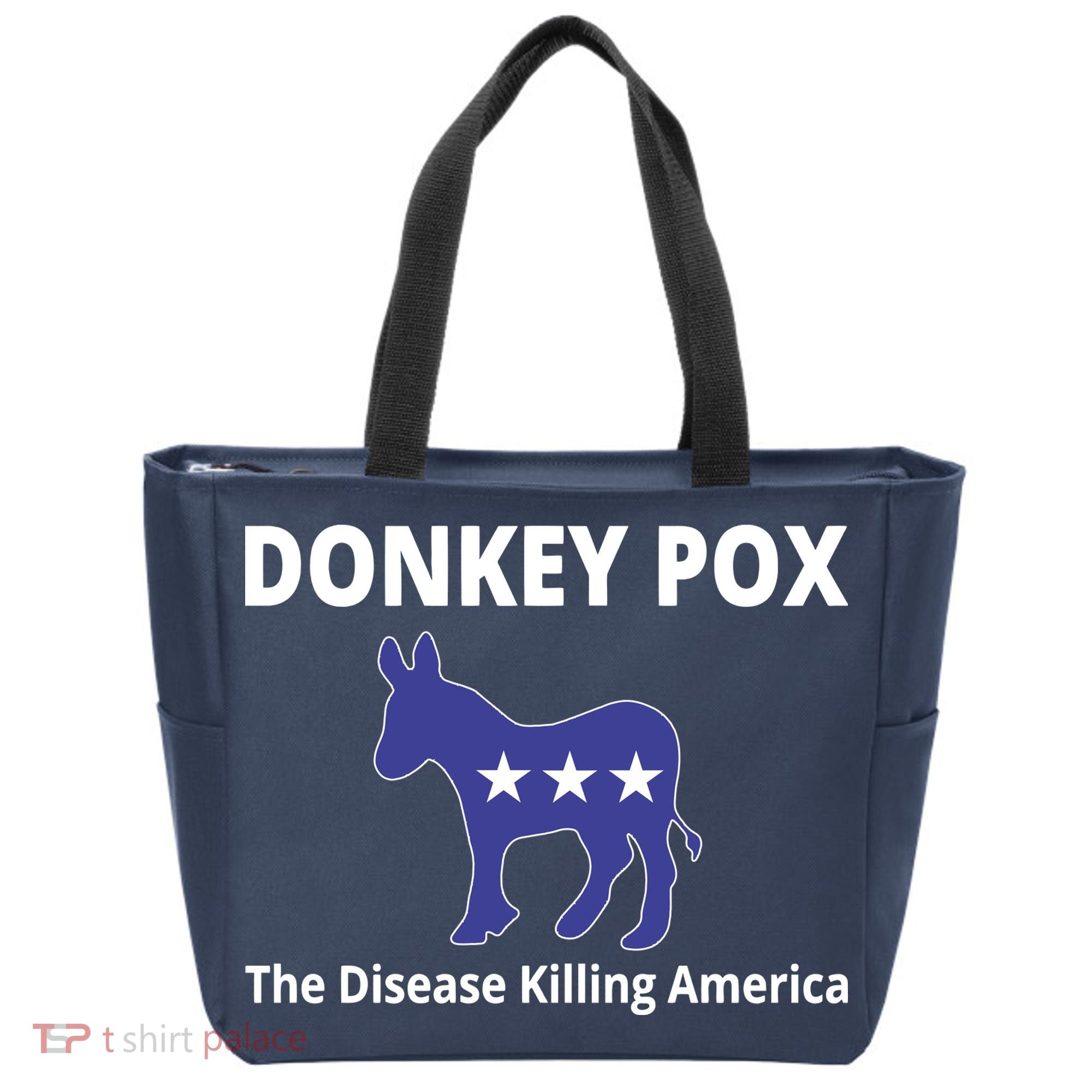 Donkey Pox The Disease Killing America Tote Bag