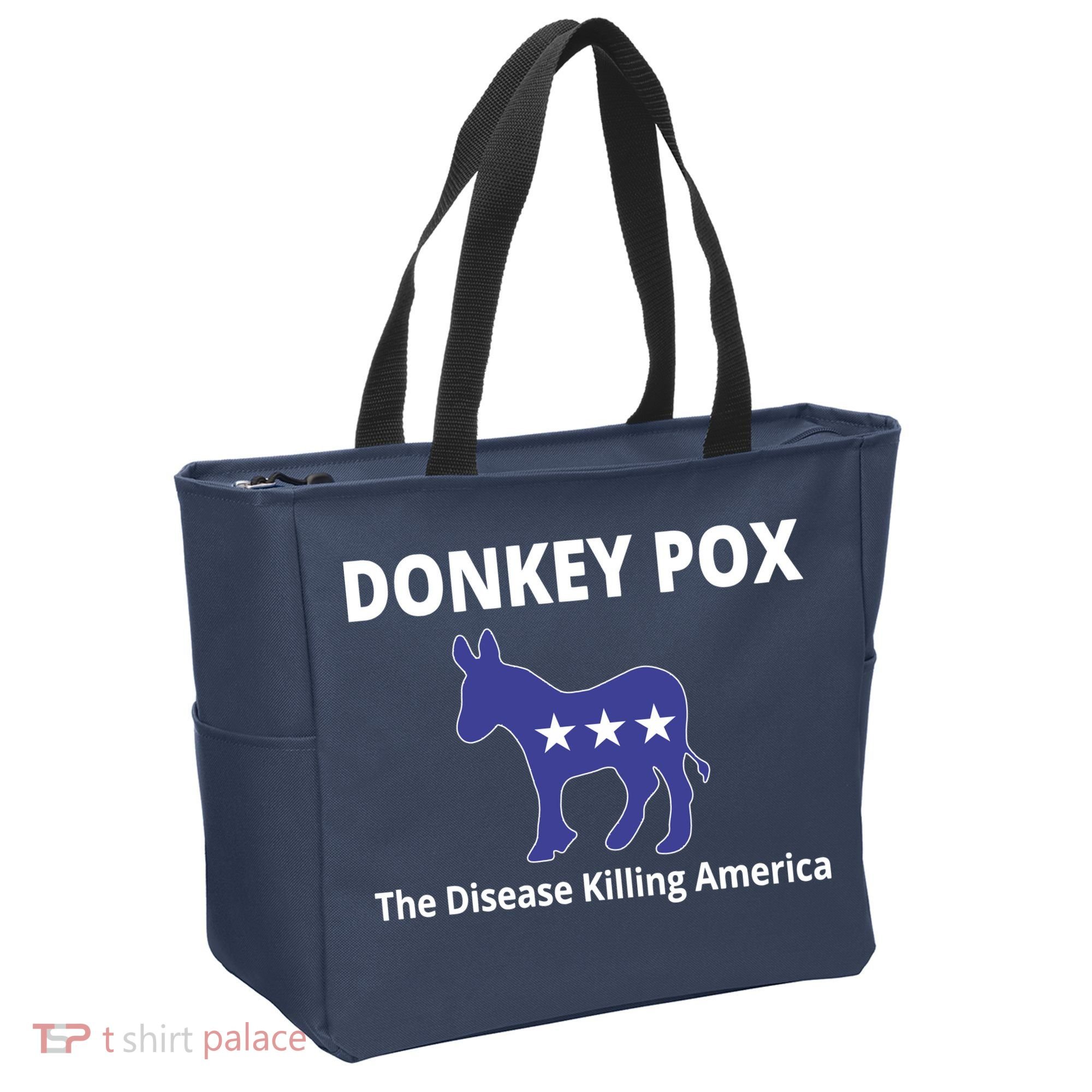 Donkey Pox The Disease Killing America Tote Bag
