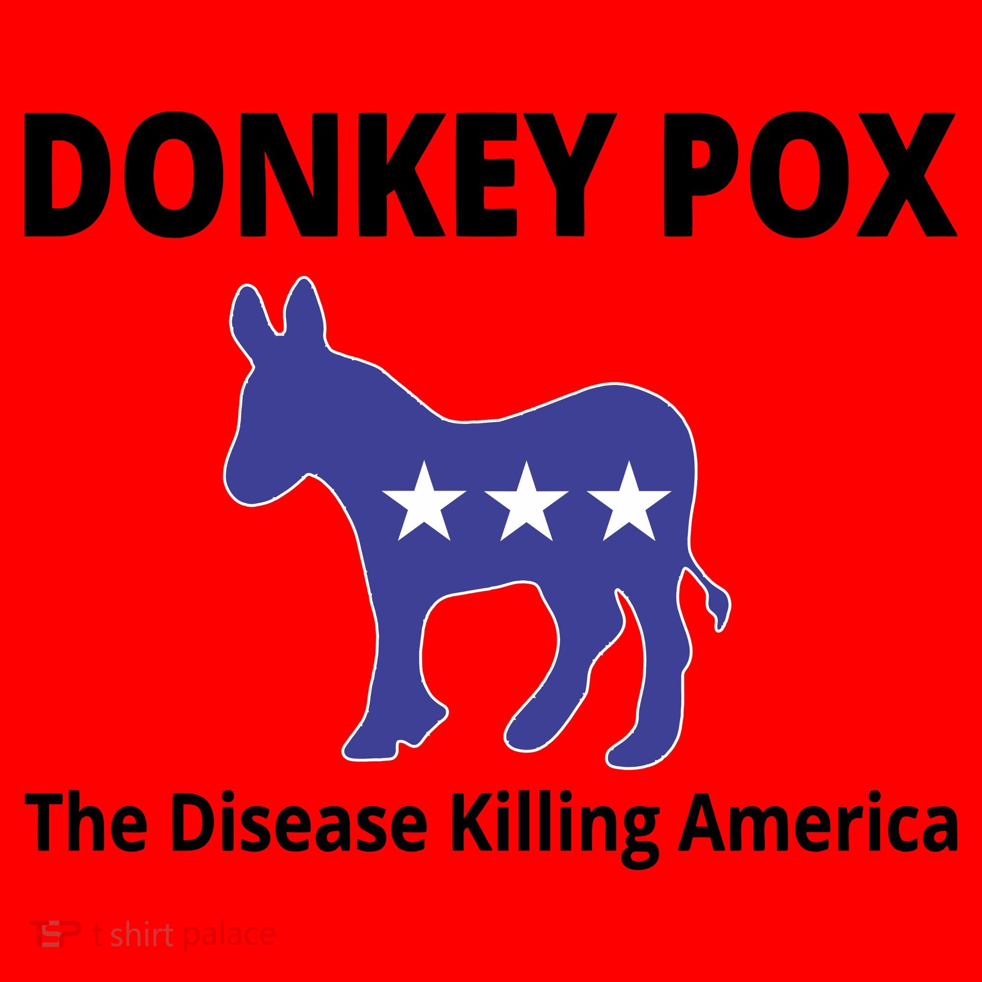 Donkey Pox The Disease Killing America Santa Hat