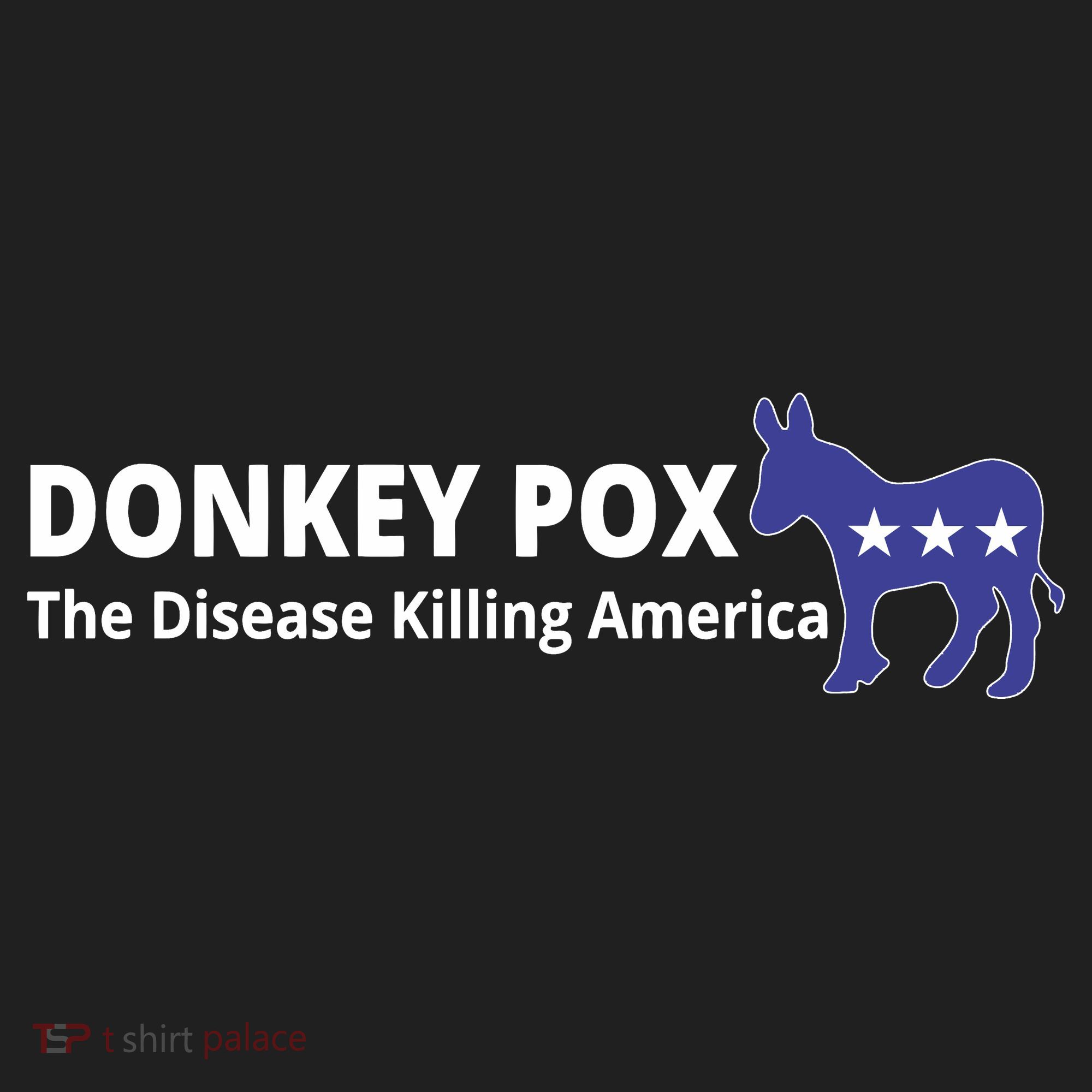 Donkey Pox The Disease Killing America Funny Women's Sweatshirt