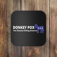 Donkey Pox The Disease Killing America Funny Coaster thumb 0