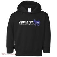 Donkey Pox The Disease Killing America Funny Toddler Hoodie thumb 0
