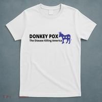 Donkey Pox The Disease Killing America Funny T-Shirt thumb 5