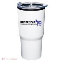 Donkey Pox The Disease Killing America Funny Tumbler thumb 0