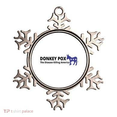Donkey Pox The Disease Killing America Funny Ornament